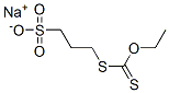 ジチオ炭酸O-エチルS-(3-ソジオスルホプロピル) 化学構造式