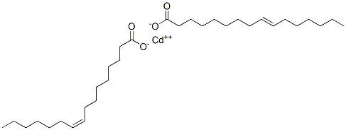 cadmium (Z)-hexadec-9-enoate Structure