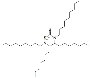 dinonylammonium dinonyldithiocarbamate 结构式