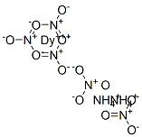 diammonium dysprosium pentanitrate Struktur