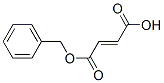 benzyl hydrogen 2-butenedioate  Struktur