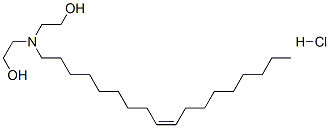 (Z)-2,2'-(octadec-9-enylimino)bisethanol hydrochloride  Struktur