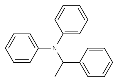 alpha-methyl-N,N-diphenylbenzylamine 结构式