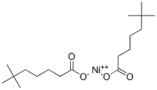 nickel(2+) neononanoate Struktur