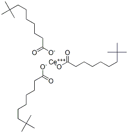 cerium(3+) neoundecanoate Struktur