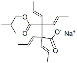 sodium isobutyl 2-tetrapropenylsuccinate Struktur