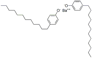 barium 4-dodecylphenolate  Structure