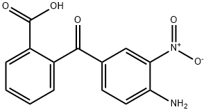 2-(4-amino-3-nitrobenzoyl)benzoic acid Struktur