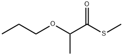 S-methyl 2-propoxypropanethioate Struktur