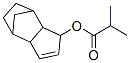 2-メチルプロパン酸(3a,4,5,6,7,7a-ヘキサヒドロ-4,7-メタノ-1H-インデン)-1-イル 化学構造式