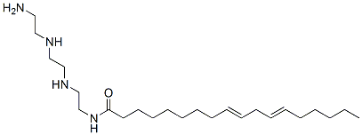 N-[2-[[2-[(2-アミノエチル)アミノ]エチル]アミノ]エチル]-9,12-オクタデカジエンアミド 化学構造式