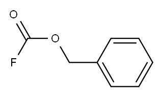 フルオリド炭酸フェニルメチル 化学構造式