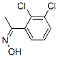 1-(2,3-ジクロロフェニル)エタノンオキシム 化学構造式