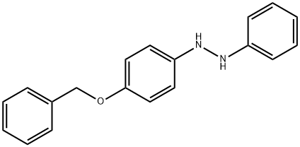1-phenyl-2-[4-(phenylmethoxy)phenyl]hydrazine, 93942-75-7, 结构式