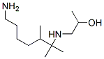 1-[(6-aminotrimethylhexyl)amino]propan-2-ol Struktur