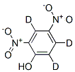 2,4-DINITROPHENOL-3,5,6-D3 Struktur
