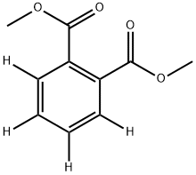フタル酸-3,4,5,6-D4ジメチル 化学構造式