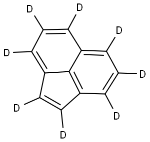 アセナフチレン-D8 化学構造式