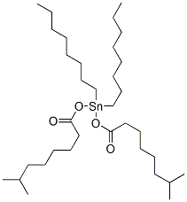 bis(isononanoyloxy)dioctylstannane Structure