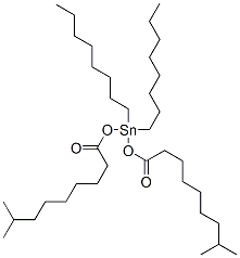 bis(isodecanoyloxy)dioctylstannane Structure