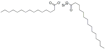 ビス(ペンタデカン酸)ストロンチウム 化学構造式