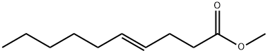 (E)-4-癸烯酸甲酯, 93979-14-7, 结构式