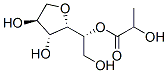 Sorbitan, mono(2-hydroxypropanoate) Structure