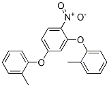 2,4-bis(2-methylphenoxy)-1-nitrobenzene Struktur