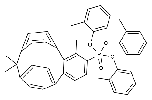 bis(ditolyl) isopropylidenedi-p-phenylene bis(phosphate) Struktur