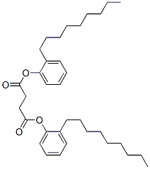 bis(nonylphenyl) succinate Struktur