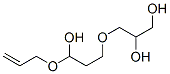 3-[3-(allyloxy)hydroxypropoxy]propane-1,2-diol Struktur