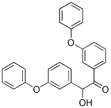 2-hydroxy-1,2-bis(3-phenoxyphenyl)ethan-1-one Struktur