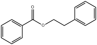 苯甲酸-2-苯乙酯 结构式