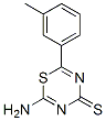 6-Amino-2-(m-tolyl)-1,3,5-thiadiazine-4-thione Struktur