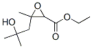 ethyl 3-(2-hydroxy-2-methylpropyl)-3-methyloxirane-2-carboxylate Structure