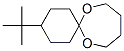 3-tert-ブチル-7,12-ジオキサスピロ[5.6]ドデカン 化学構造式