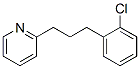 2-[3-(2-chlorophenyl)propyl]pyridine Structure