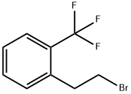 2-(三氟甲基)苯乙基溴 结构式