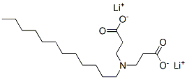 lithium N-(2-carboxyethyl)-N-dodecyl-beta-alaninate Struktur
