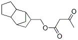 3-オキソブタン酸[(オクタヒドロ-4,7-メタノ-1H-インデン)-5-イル]メチル 化学構造式