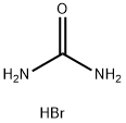 尿素・臭化水素酸塩 化学構造式