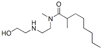 N-[2-[(2-hydroxyethyl)amino]ethyl]dimethyloctanamide Structure