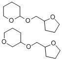 2(3)-(TETRAHYDROFURFURYLOXY)TETRAHYDROPYRAN Struktur