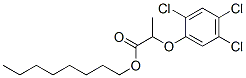 octyl 2-(2,4,5-trichlorophenoxy)propionate Structure