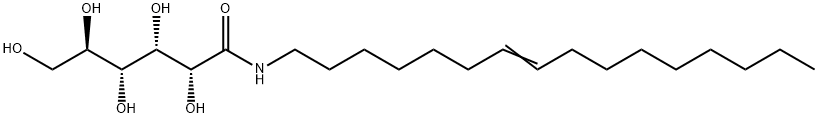N-hexadec-7-en-1-yl-D-gluconamide Structure