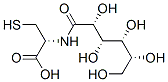 N-D-gluconoyl-L-cysteine Structure