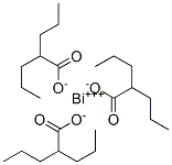bismuth(3+) tris(2-propylvalerate) Struktur