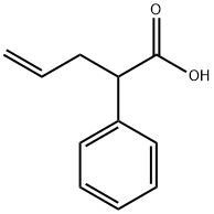 2-苯基戊-4-烯酸, 94086-47-2, 结构式