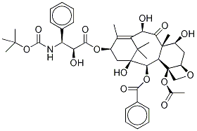 多烯紫杉醇D9 结构式