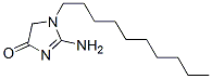 2-アミノ-1-デシル-1,5-ジヒドロ-4H-イミダゾール-4-オン 化学構造式